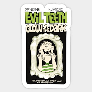 Genuine Evil Teeth Sticker